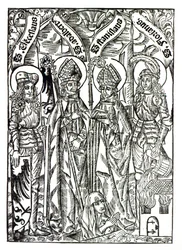 St. Wenzel, St. Adalbert, St. Stanislaus und St. Florian